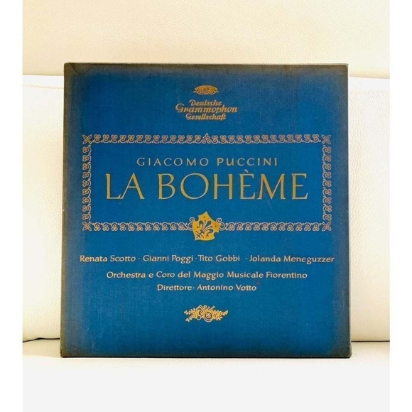 LP Puccini, A. Votto, J. Meneguzzer, T. Gobbi, G. Poggi, R. Scpotto - La Boheme - Picture 1 of 2